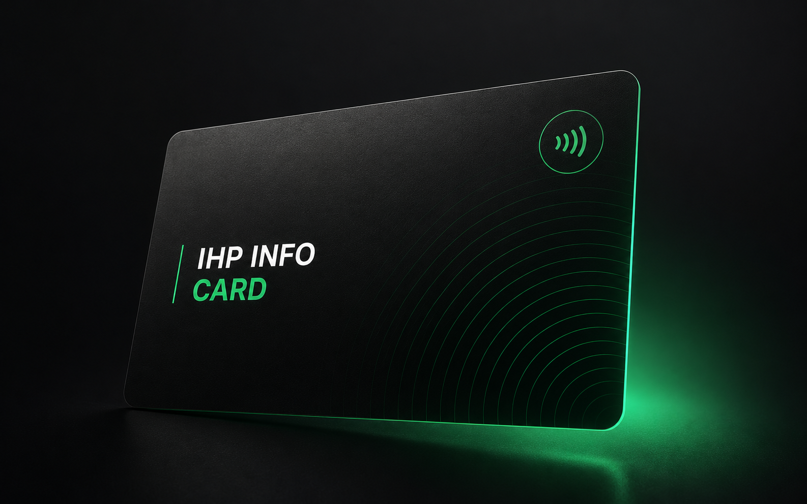Black Branding Card