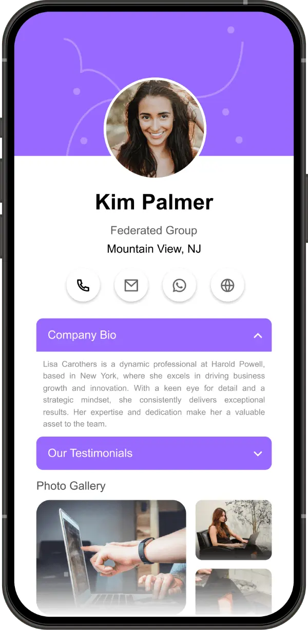 Profile Screenshot